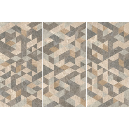 Керамогранит K951329LPR01VTET Marmostone Декор Микс Гео 7ЛПР R9 9мм 60x120