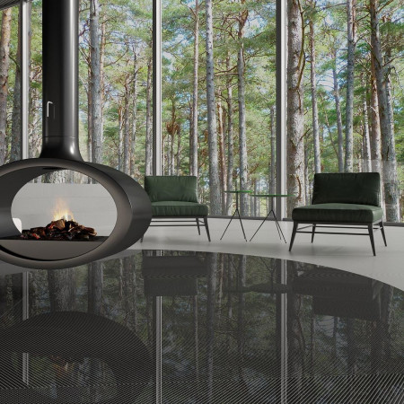 Керамогранит SG072002R6 Карбон серый темный лаппатированный 119.5x320х6