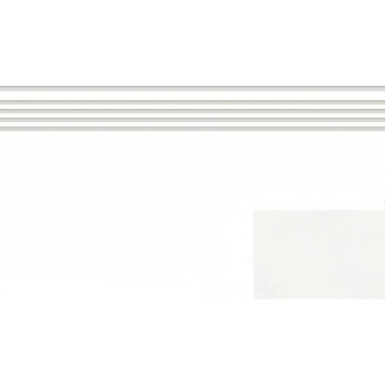 Ступени G-1104/MR/st01 Beton White 29.4x60