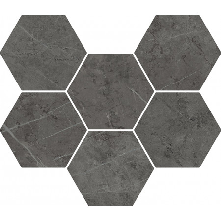 Керамогранит 620110000050 Charme Evo Antracite Mosaico Hexagon 25x29