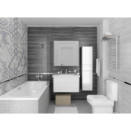 Мозаика Мозаика Cement белый 30х30