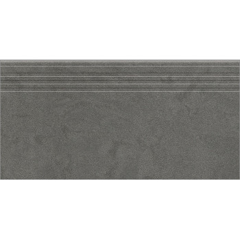 Ступени Stage AMBA Graphite / Ступень Амба Графит MR насечки 30x60