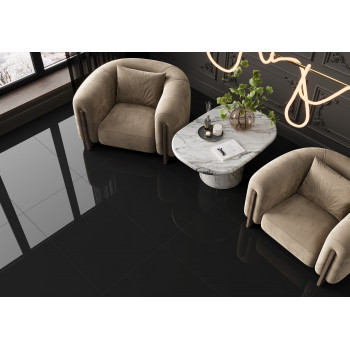 Керамогранит 60120DMS99HG Domines Black суперполированный 600x1200x8