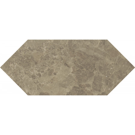 Плитка 35002 Бикуш бежевый темный глянцевый 14х34