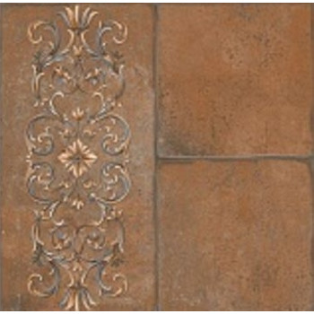 Керамогранит SG926400N Каменный остров коричневый декорированный 30x30