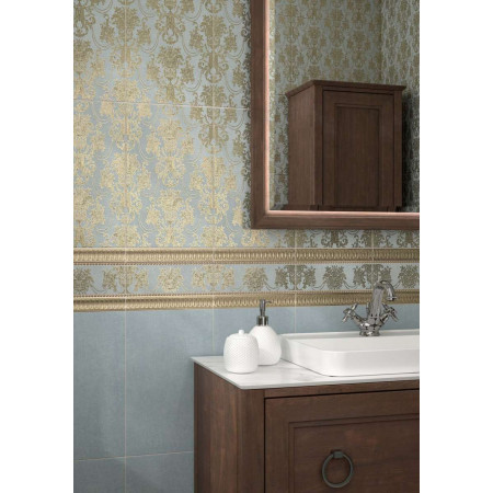 Плитка 6403 Борромео голубой 25*40