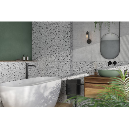 Плитка TES092D Terrazzo печворк серый 19,8x59,8
