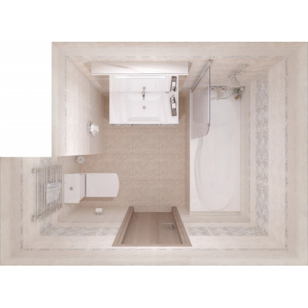 Плитка DWA11BLA004 декор Blare 200x600x7,5