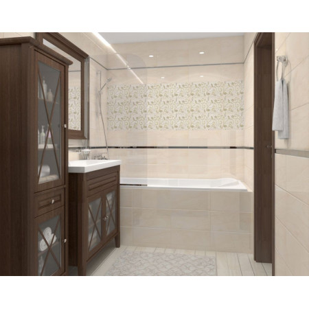 Плитка Frame Creta Декор белый 08-03-00-1371 20х40