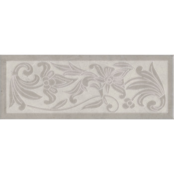 Плитка HGD/B505/15147 Декор Монсанту 4 серый светлый 15х40