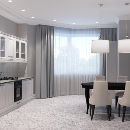 Керамогранит K-333/MR/p01 Dark Grey 7,6x60