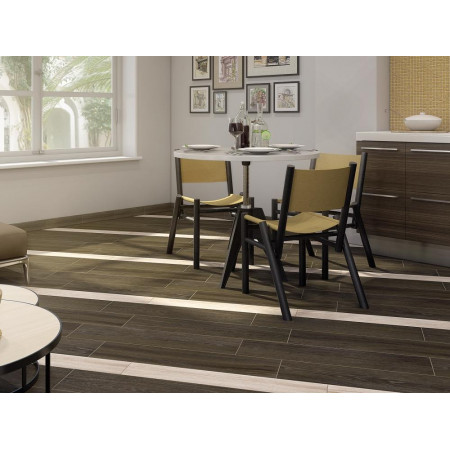 Керамогранит SG701590R Фрегат темно-коричневый обрезной 20х80х9