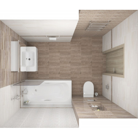 Плитка Bona Декор серый 08-03-06-1344-2 20х40