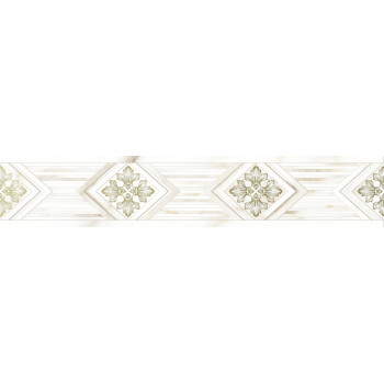 10200000102 Бордюр кер. Calacatta Gold GT _ 7,5*40 _ 1 \20