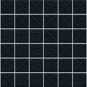 Плитка 21025 Ла-Виллет черный 30.1*30.1