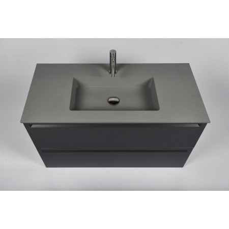 Тумба с раковиной INDA Piccadilly 80MG Cemento