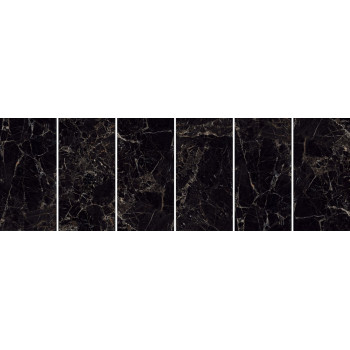 Керамогранит Imperador Black Glossy 75x150