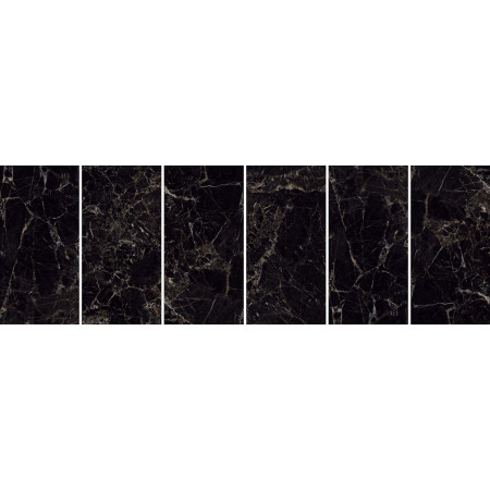 Керамогранит Imperador Black Glossy 75x150