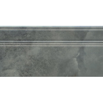 Плитка FME010R Плинтус Джардини серый темный 20*40