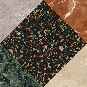 Керамогранит PF60005897 Play Marble Black 20x20