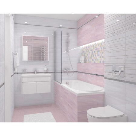 Плитка 34014 Spring розовый 25х50