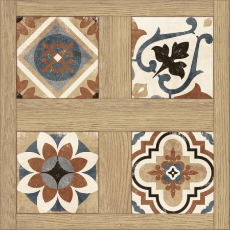 Керамогранит FL4R452 Florence пэчворк многоцветный 42x42