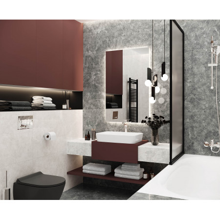 Керамогранит Orlando Gris серый Полированный 60x120