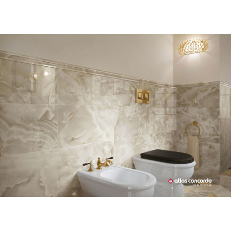 Мозаика 600110000204 Supernova Onyx Royal Gold Brick Mosaic 30,5x30,5