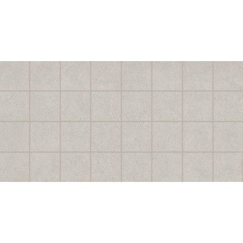Плитка MM14043 Декор Монсеррат мозаичный серый светлый матовый 40х20