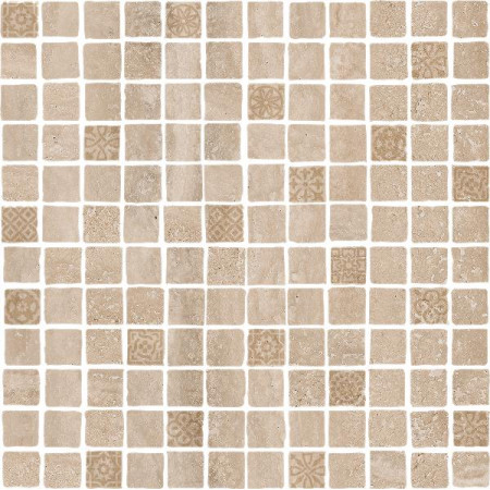 Мозаика MBD004 Риальто Антика 2 мозаичный бежевый матовый 30х30