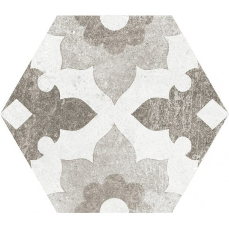 Керамогранит 22099 Hexatile Cement Garden Grey 17,5x20 (17 видов паттерна)