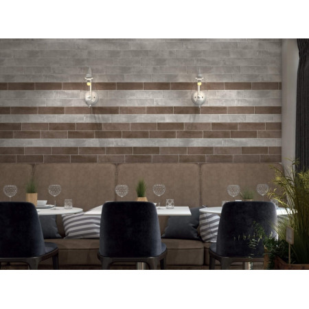 Плитка 2907 Маттоне бежевый 8,5х28,5