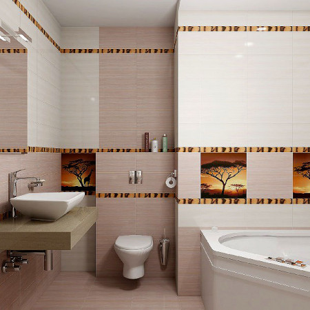 Плитка Бордюр рельефный Africa br1020D210-1 20х10