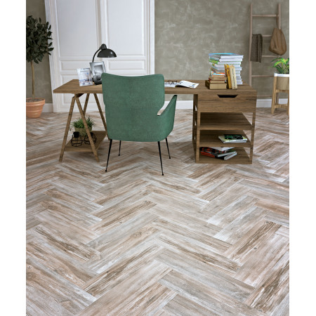 Керамогранит Oldie темно-бежевый 14,7х59,4