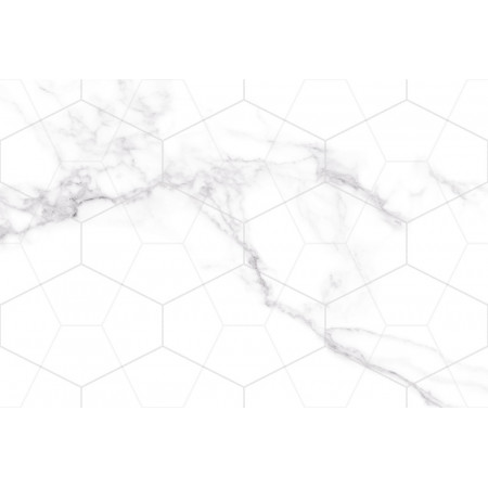 V9VG3205TG Декор кер. Vega GT Бел. 40*27 _геометрия_ 1 \8