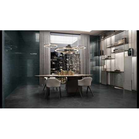 Керамогранит 610130000488 Materia Titanio Battiscopa 7,2x60