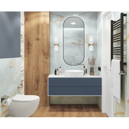 Керамогранит Onyx Dawn Sky голубой Полированный 60x120