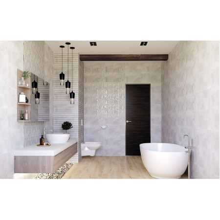 Плитка A-BL2L091G Вставка Brooklyn серая 23,05х29,8