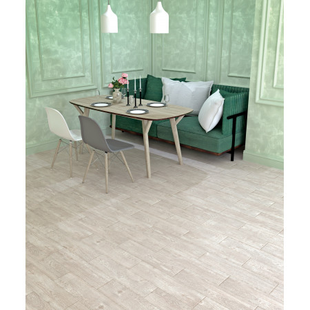 Керамогранит Vitus белый 14,7x59,4