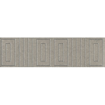 Плитка OS/B242/8343 Бордюр Матрикс серый 20х5,7