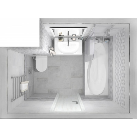 Плитка Mizar серый 17-00-06-1180 20х60