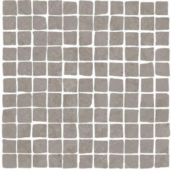 Мозаика MBS002 Про Лаймстоун Спакко мозаичный серый матовый 20х20