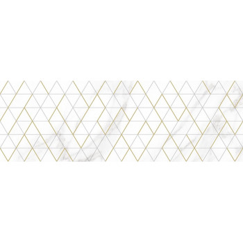 Плитка Декор Camelot Tact белый 20х60