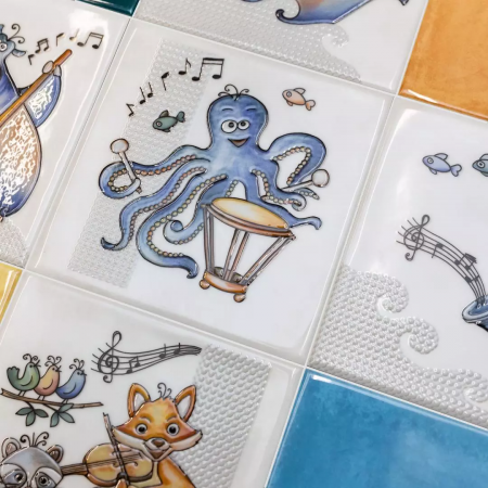 Плитка VT/A484/5232	Декор Симфония 5 глянцевый 20x20