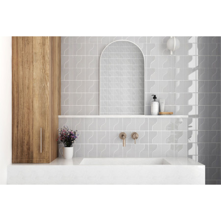 Плитка 28852 Curve Ink Blue Gloss 8,3x12