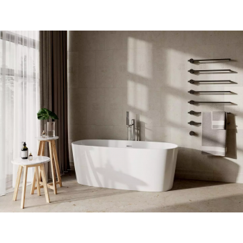 Плитка SPA048R Бордюр Карму бежевый светлый матовый обрезной 30х2,5