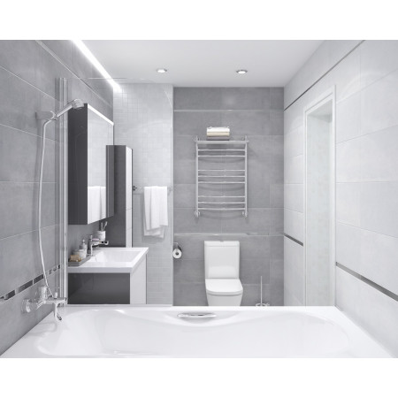 Мозаика MM34042 Декор Depo мозаичный серый 25х25