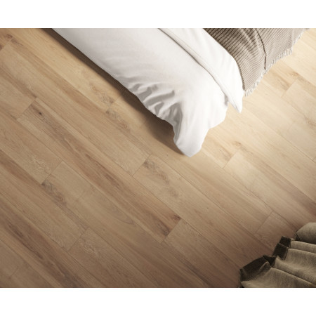 Керамогранит Castello Brown светло-коричневый Матовый Структурный 20х120