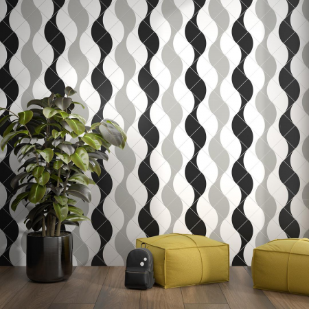 Плитка AZ/B010/5009 Декор Теорема 6 матовый 20x20