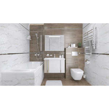 Плитка Champagne Mosaic Декор белый 20х50